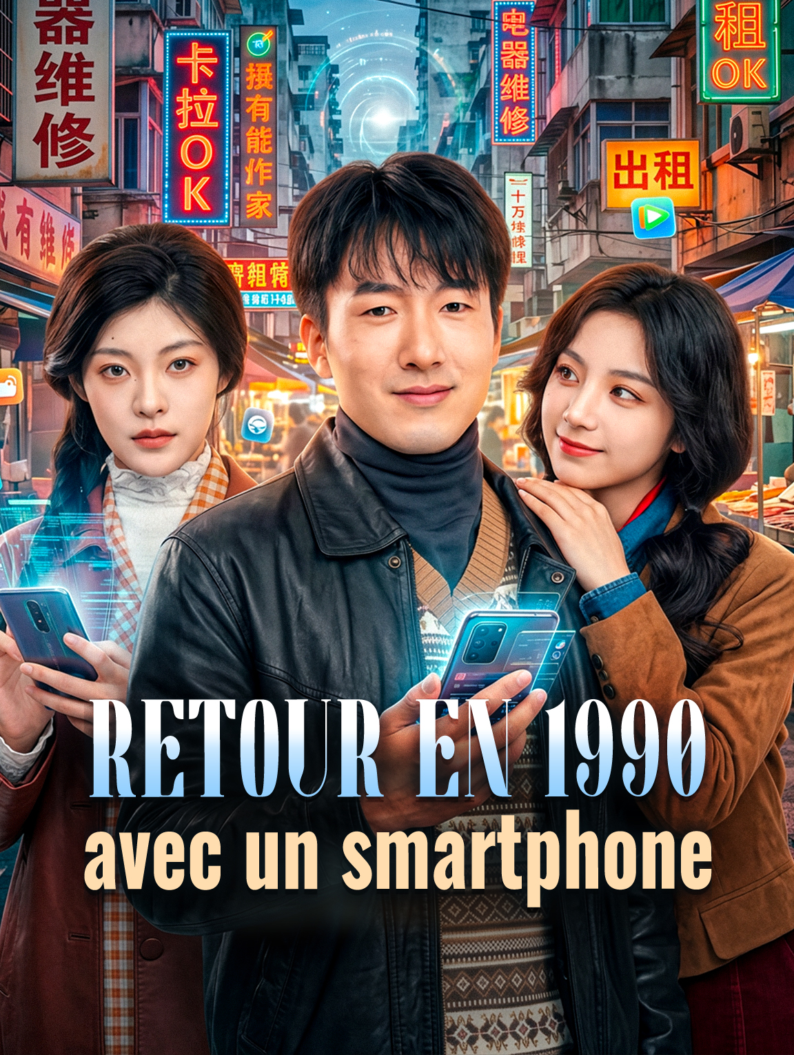 Retour en 1990 avec un smartphone