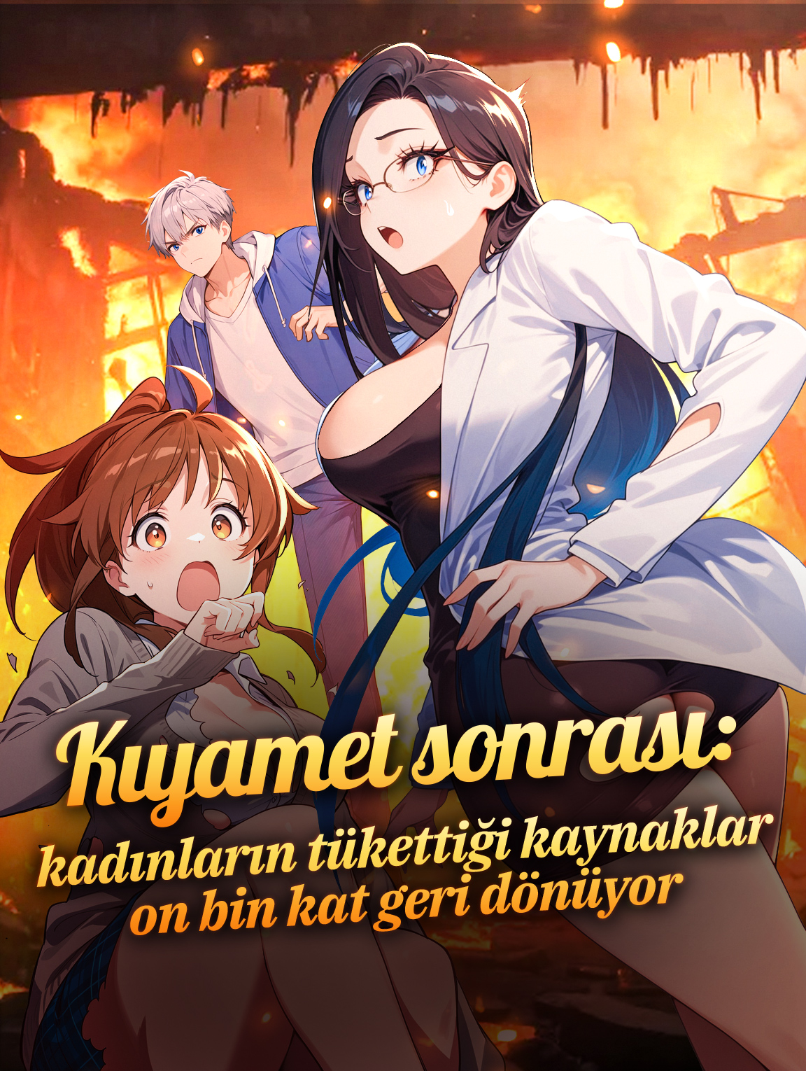 Kıyamet sonrası: kadınların tükettiği kaynaklar on bin kat geri dönüyor(Dublajlı)