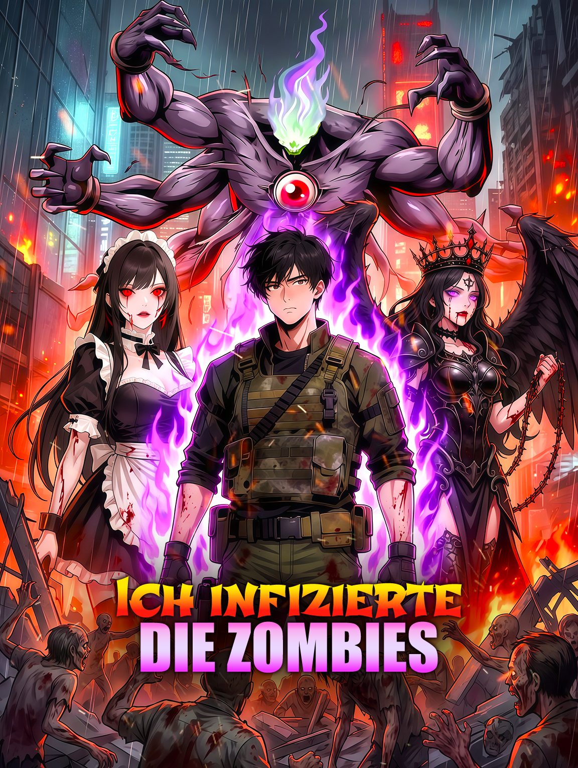 Ich infizierte die Zombies