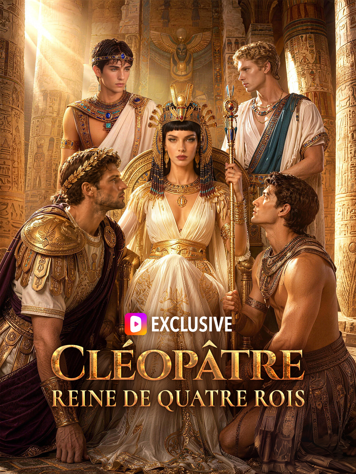 Cléopâtre : reine de quatre rois