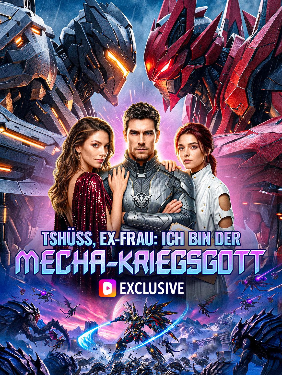 Tshüss, Ex-Frau: Ich bin der Mecha-Kriegsgott