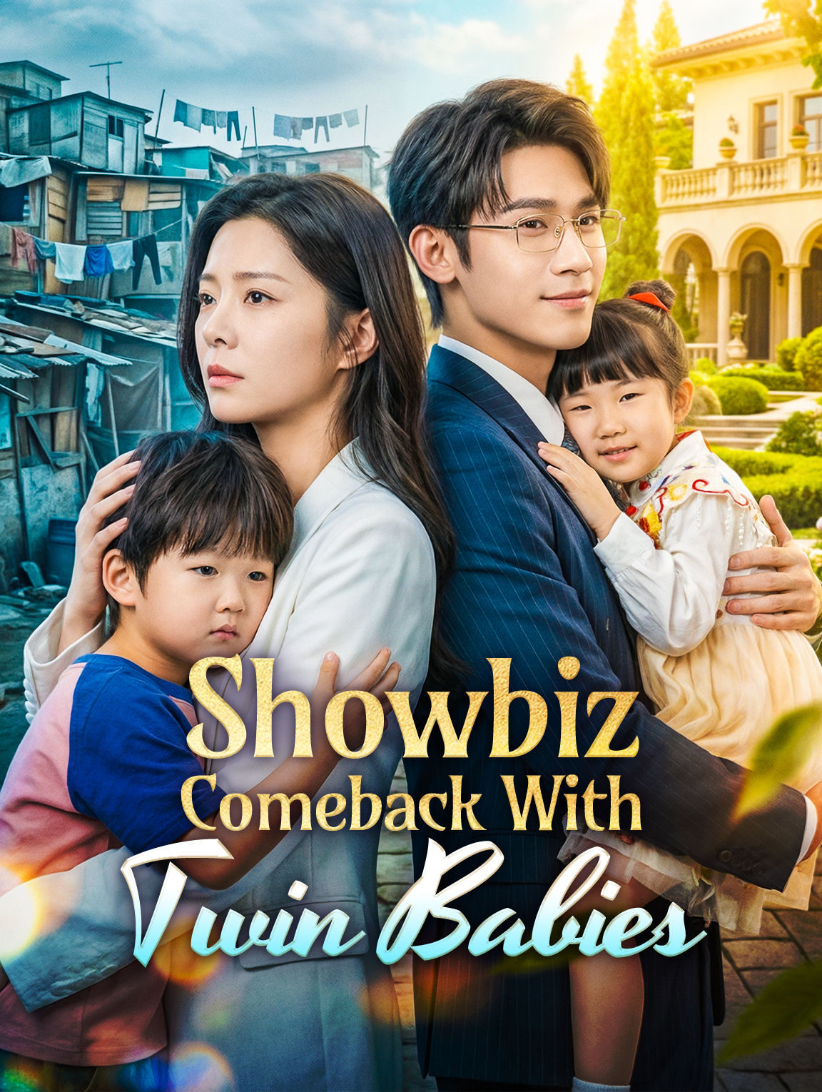 Showbiz Comeback With Twin Babies