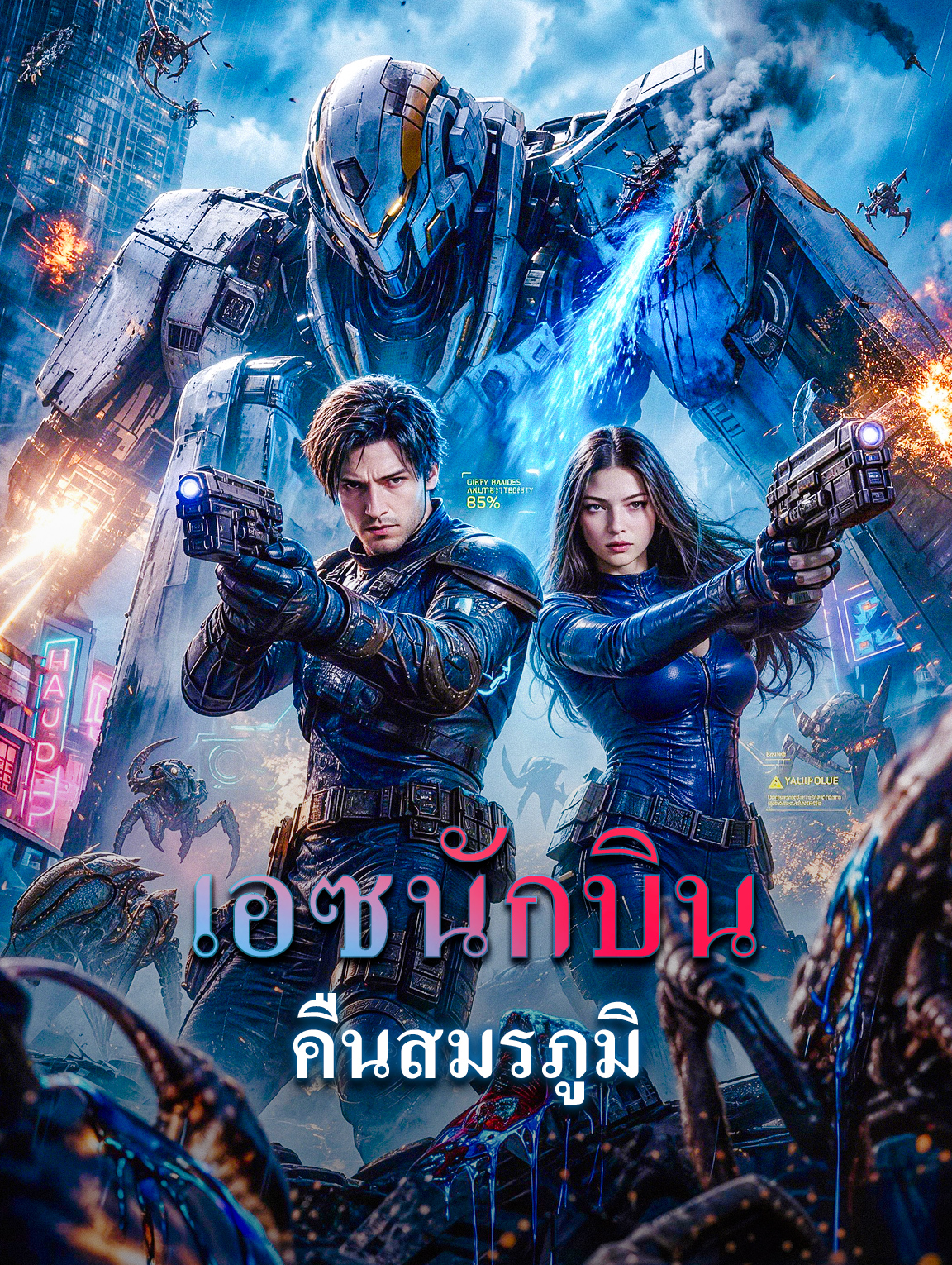 เอซนักบิน คืนสมรภูมิ(พากย์เสียง) ซีรีส์สั้นพากย์ไทย ดูฟรี HD