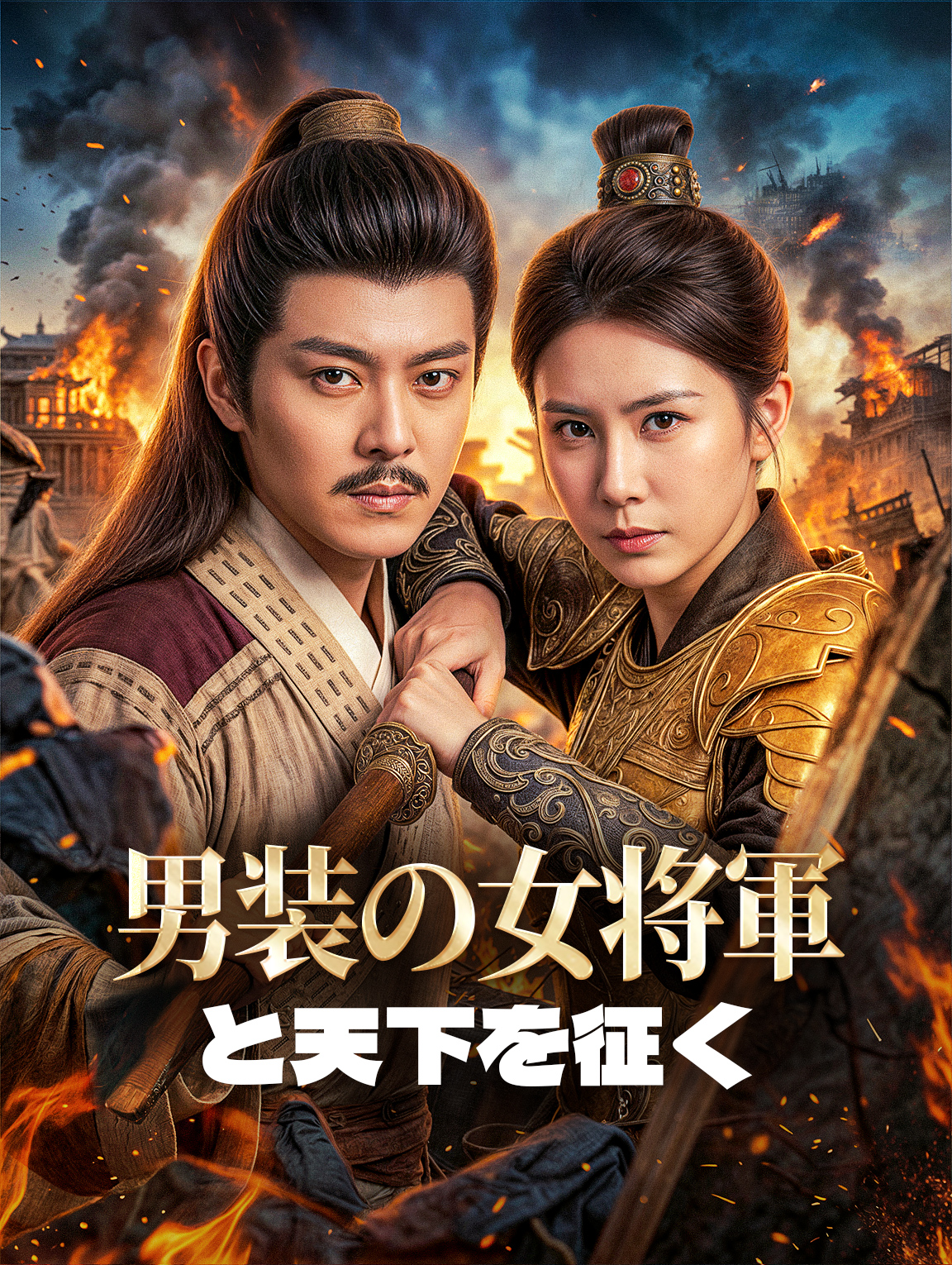 男装の女将軍と天下を征く