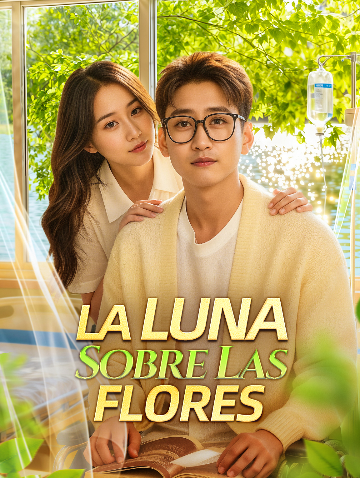 La Luna sobre las Flores