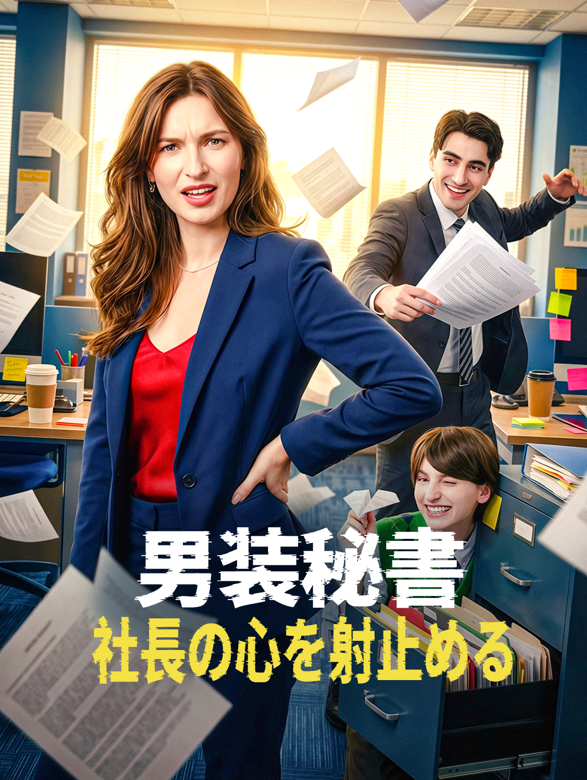 男装秘書、社長の心を射止める