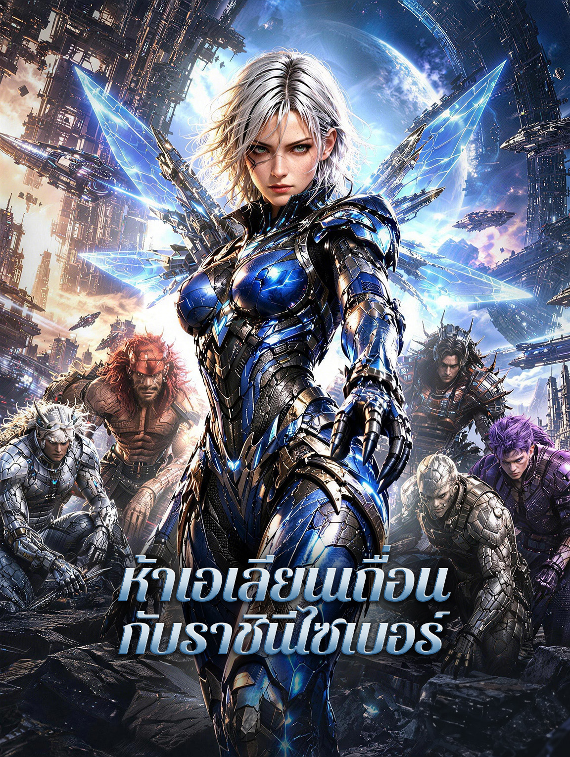 ห้าเอเลียนเถื่อน กับราชินีไซเบอร์ ซีรีส์สั้นพากย์ไทย ดูฟรี HD