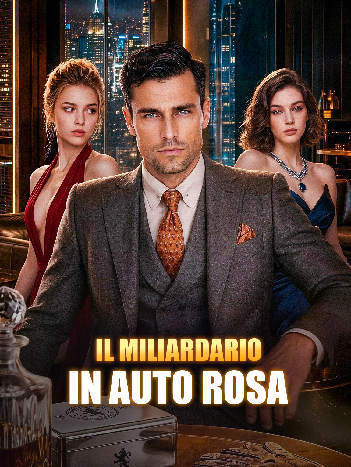 Il Miliardario in Auto Rosa