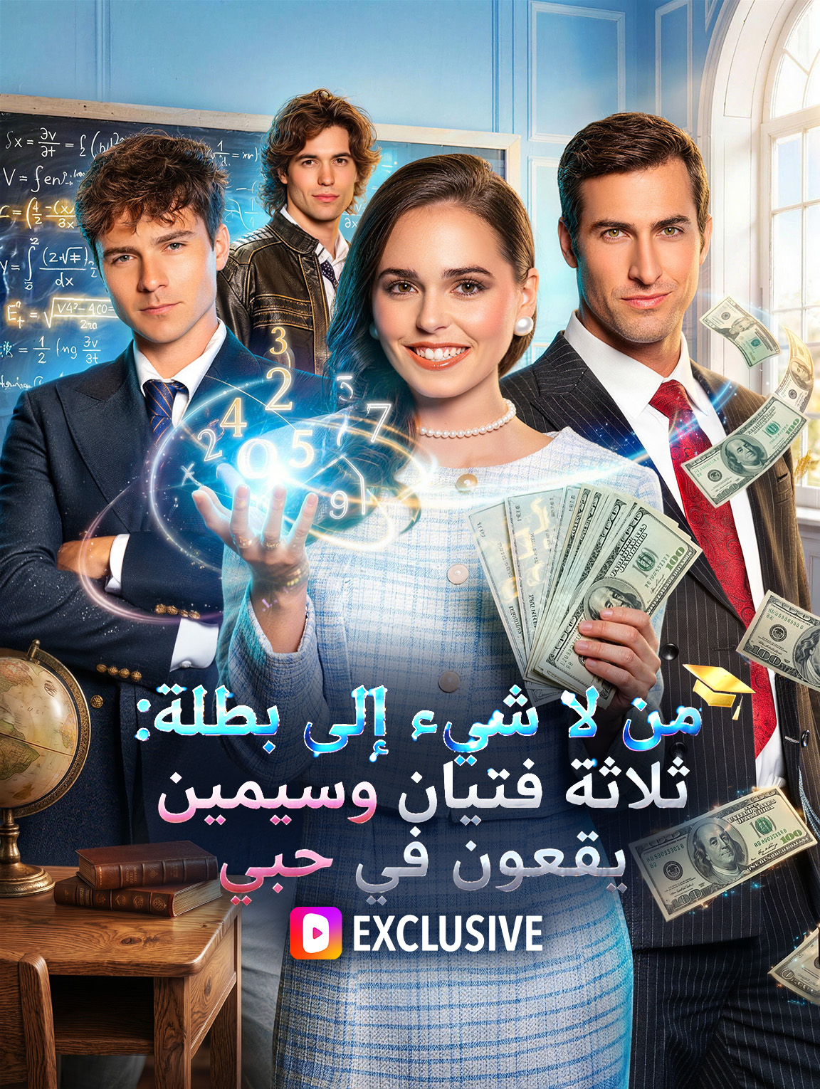 من لا شيء إلى بطلة: ثلاثة فتيان وسيمين يقعون في حبي