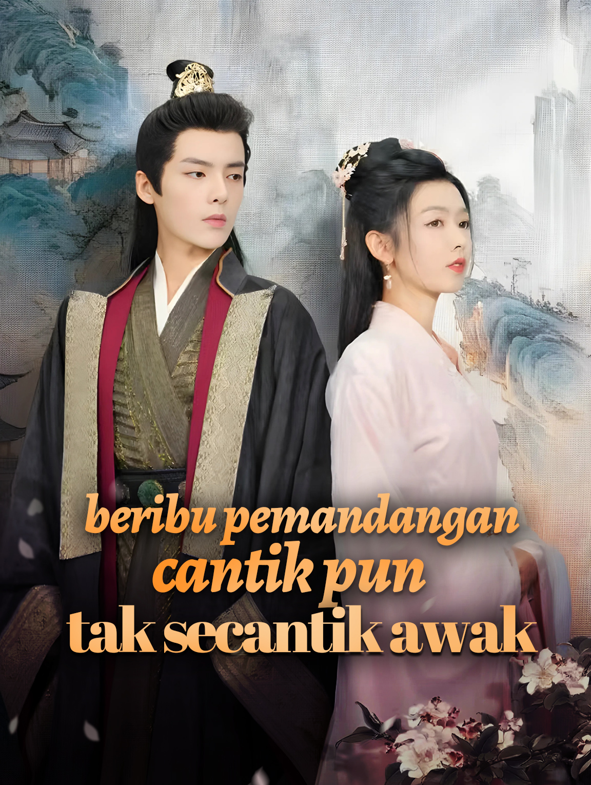 beribu pemandangan cantik pun tak secantik awak