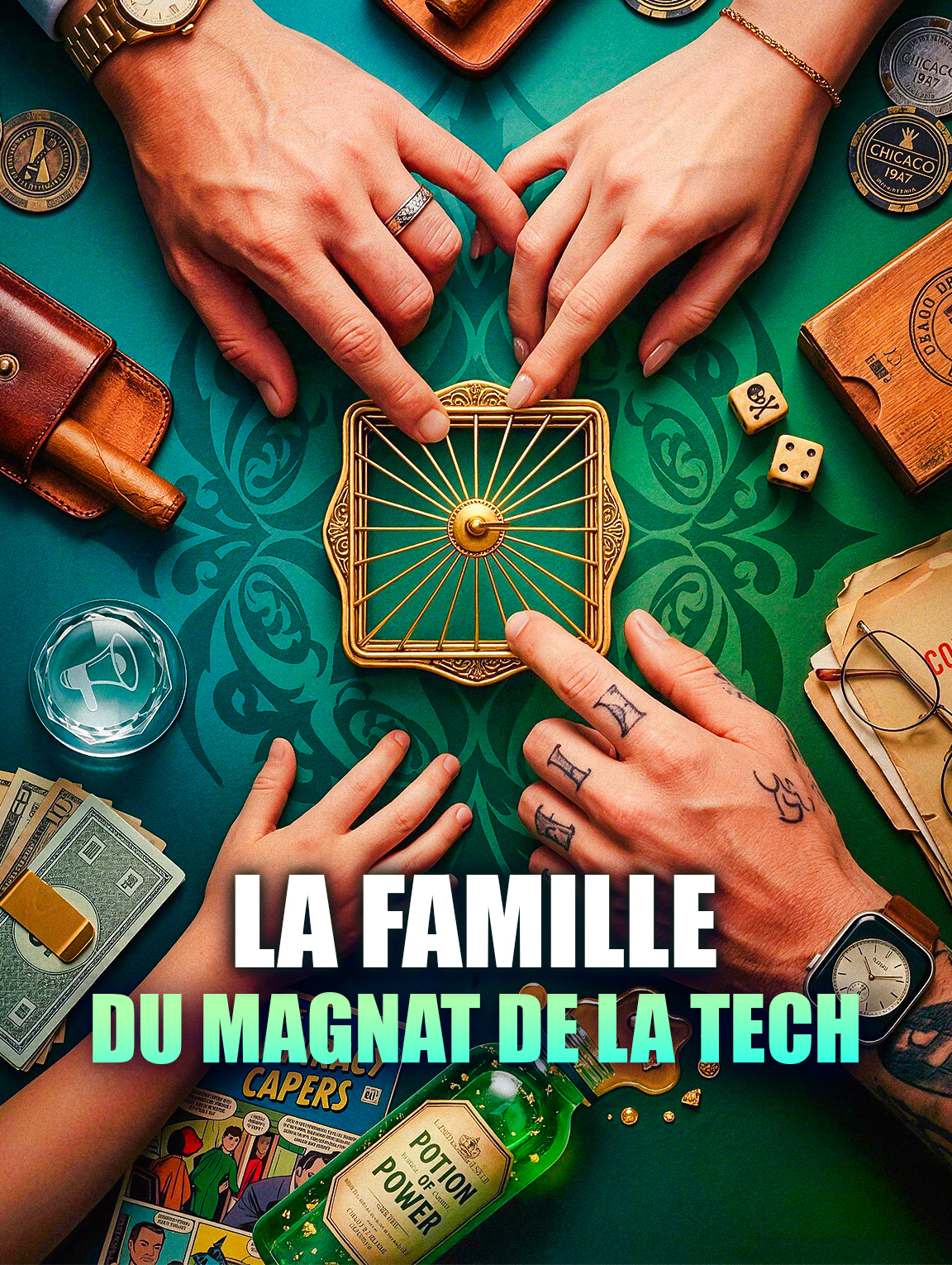La famille du magnat de la tech