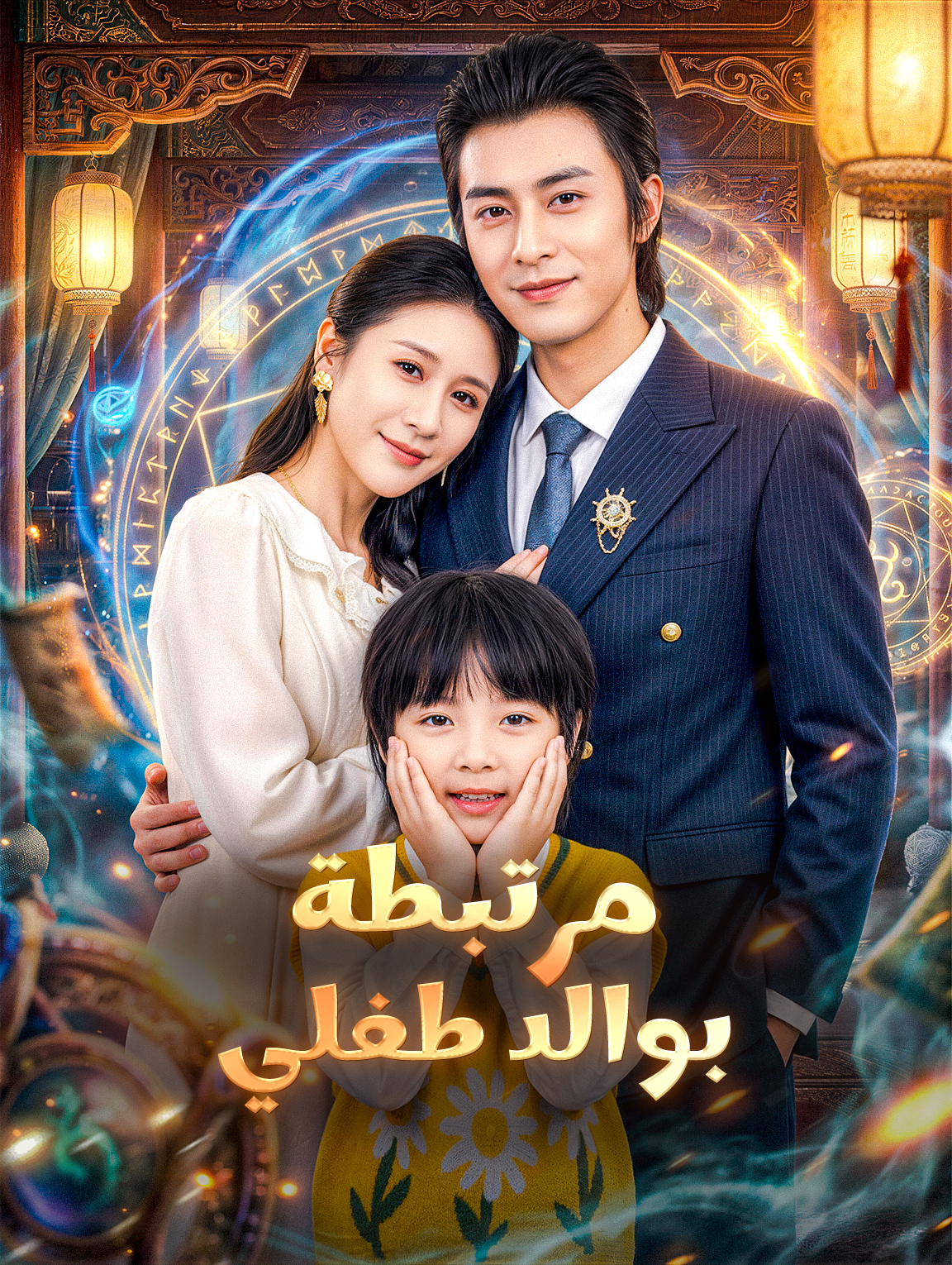 مرتبطة بوالد طفلي