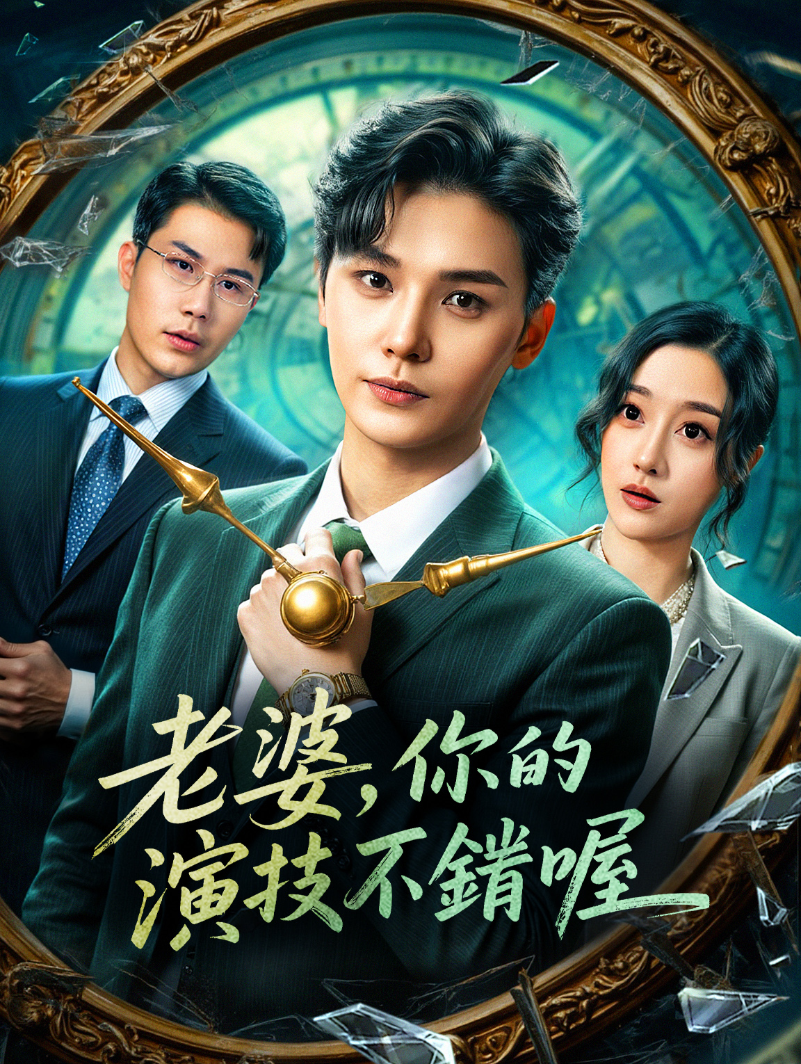 老婆，你的演技不錯喔