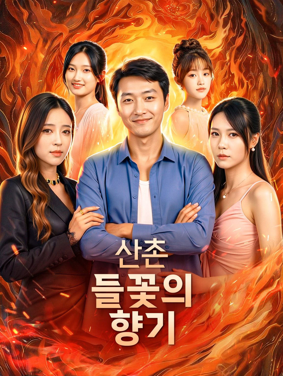 산촌 들꽃의 향기