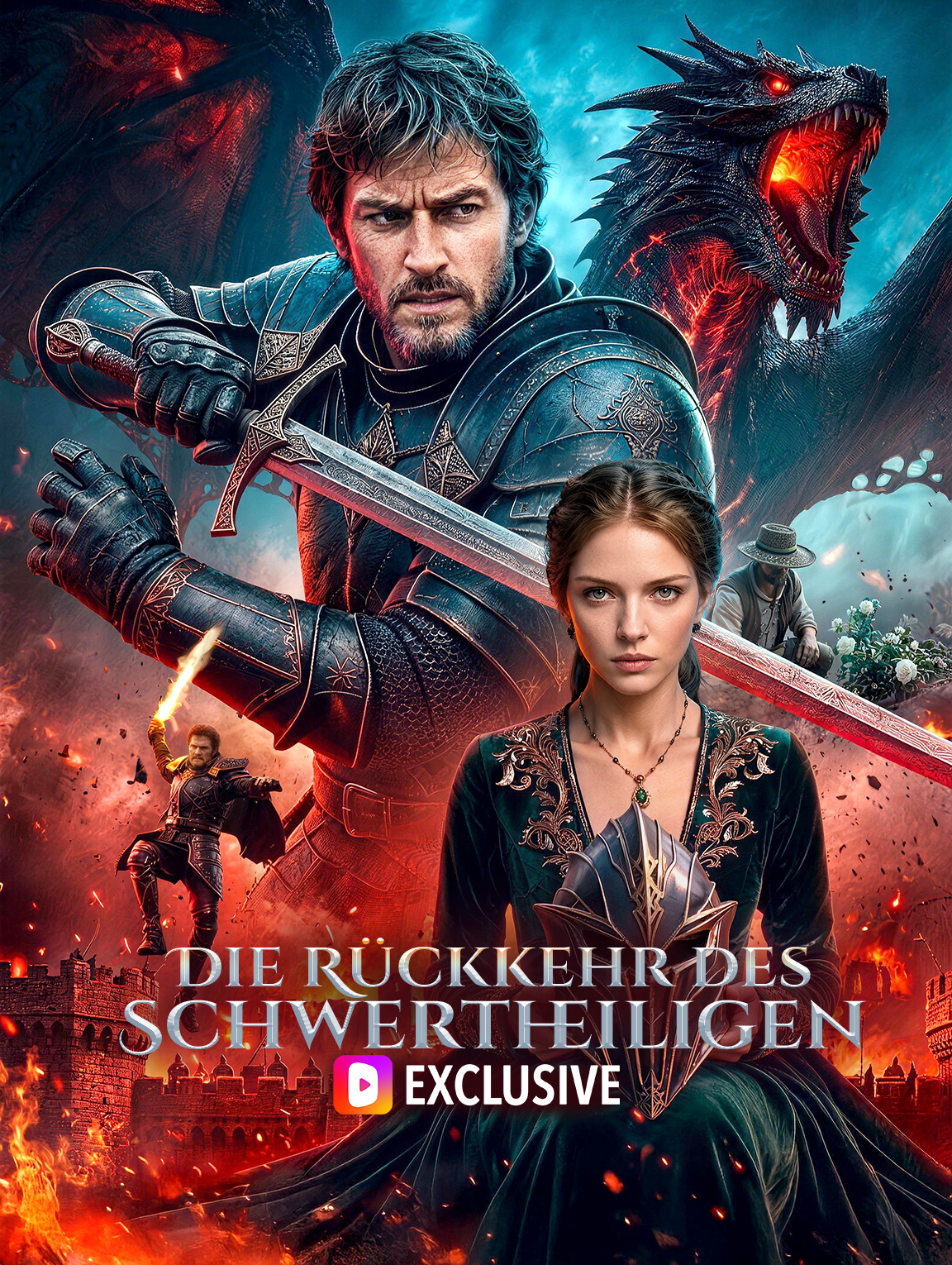 Die Rückkehr des Schwertheiligen poster