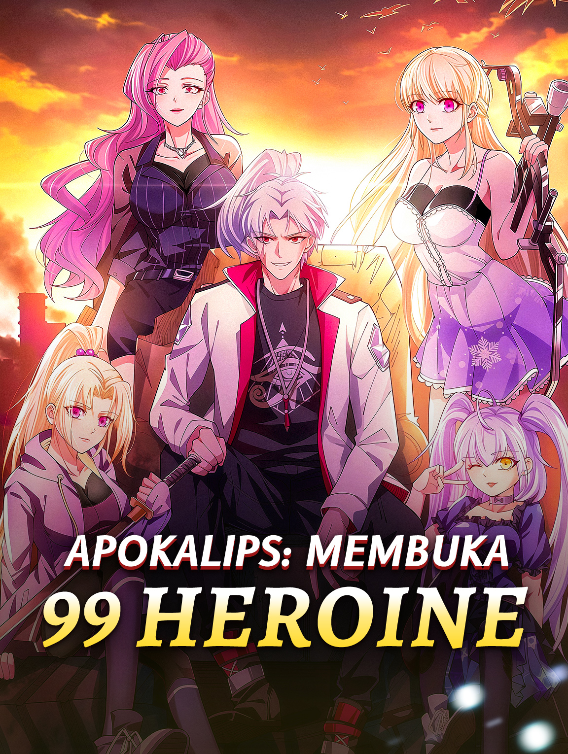 Poster Apokalips: Membuka 99 Heroine