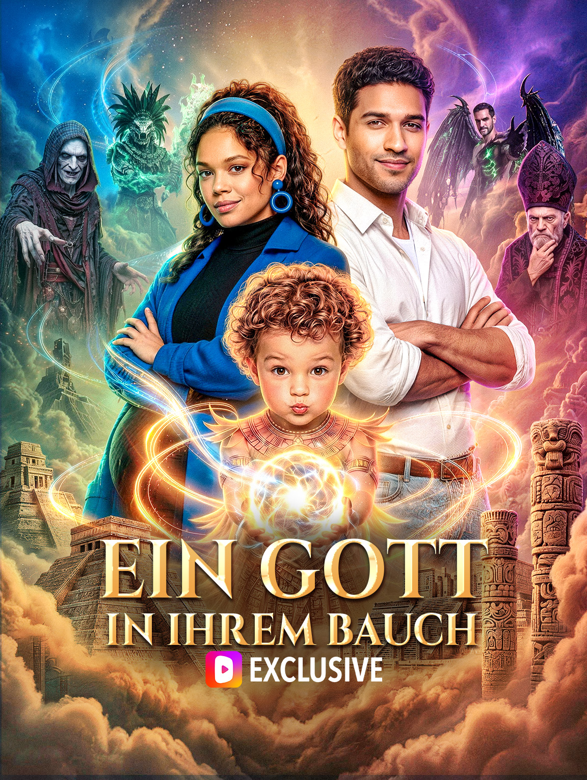 Ein Gott in ihrem Bauch
