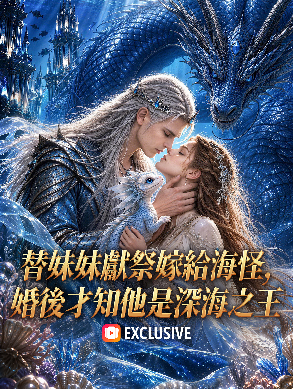 Poster 替妹妹獻祭嫁給海怪，婚後才知他是深海之王