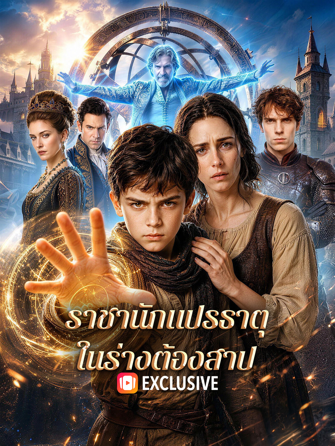 ราชานักแปรธาตุ ในร่างต้องสาป