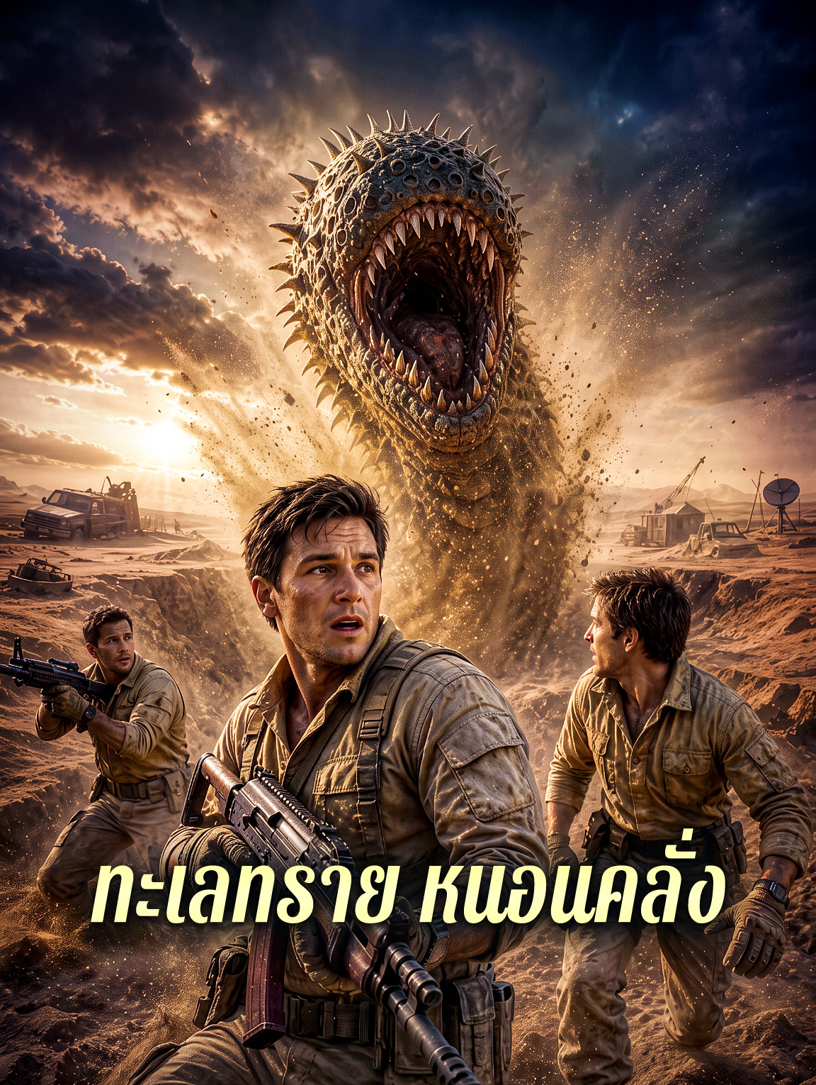 ทะเลทราย หนอนคลั่ง