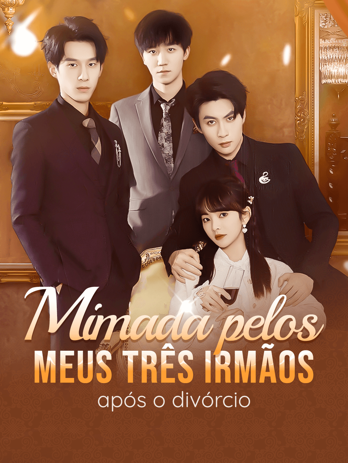 Mimada pelos meus trêsirmãos após o divórcio