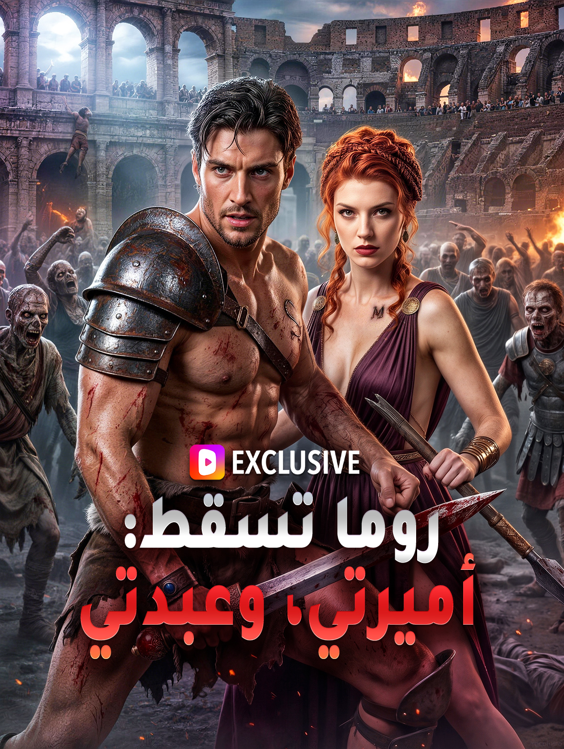 مشاهدة مسلسل روما تسقط: أميرتي، وعبدتي مترجم كامل