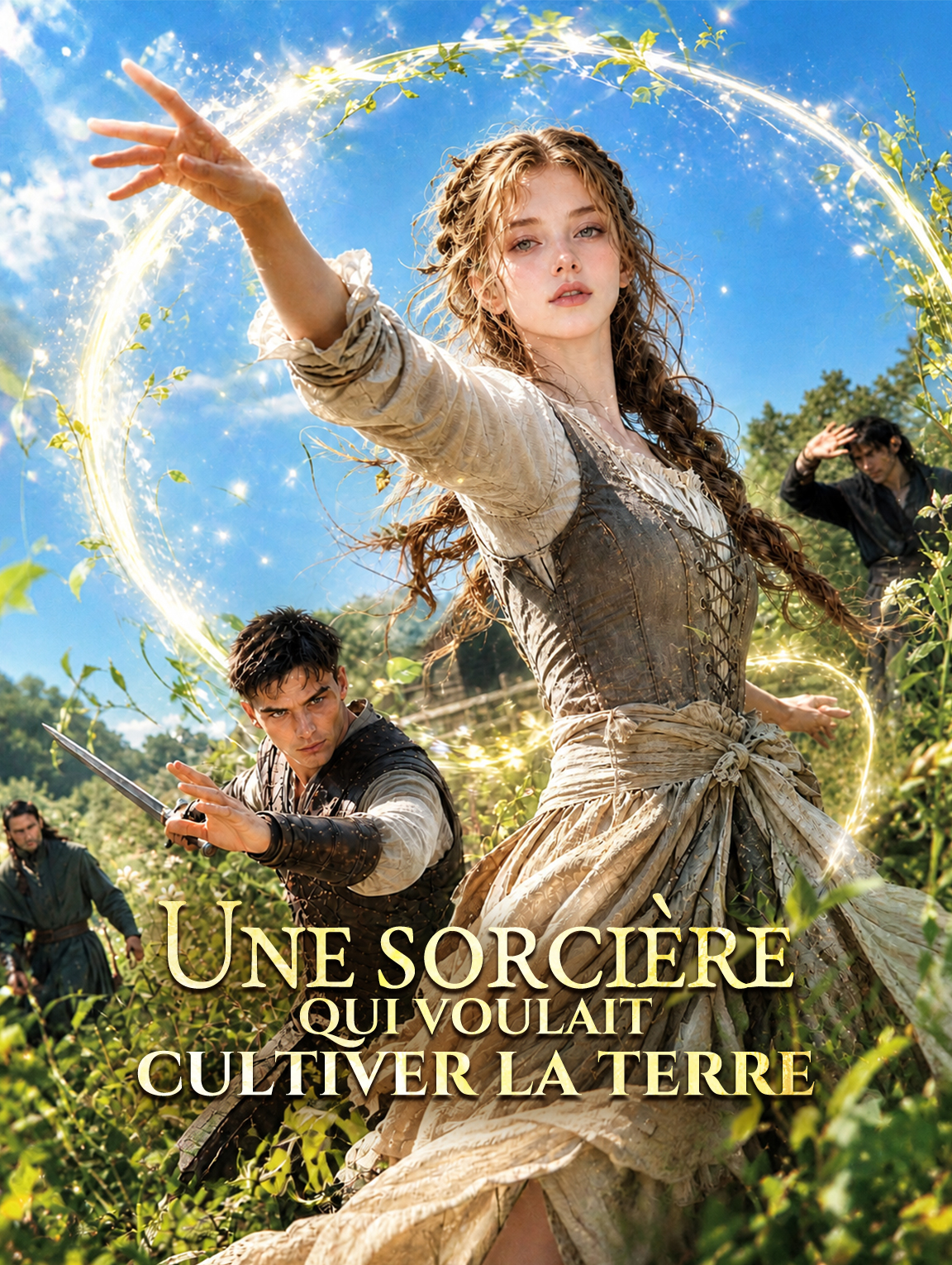 Une sorcière, qui voulait cultiver la terre
