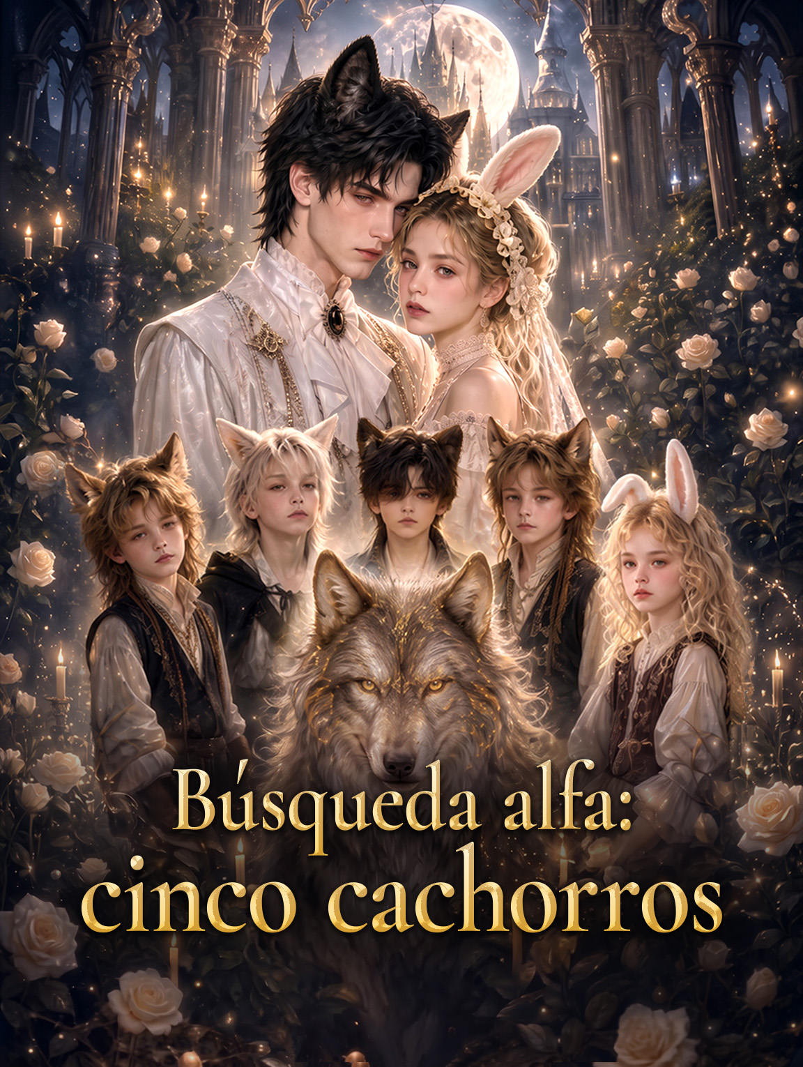 Búsqueda alfa: cinco cachorros