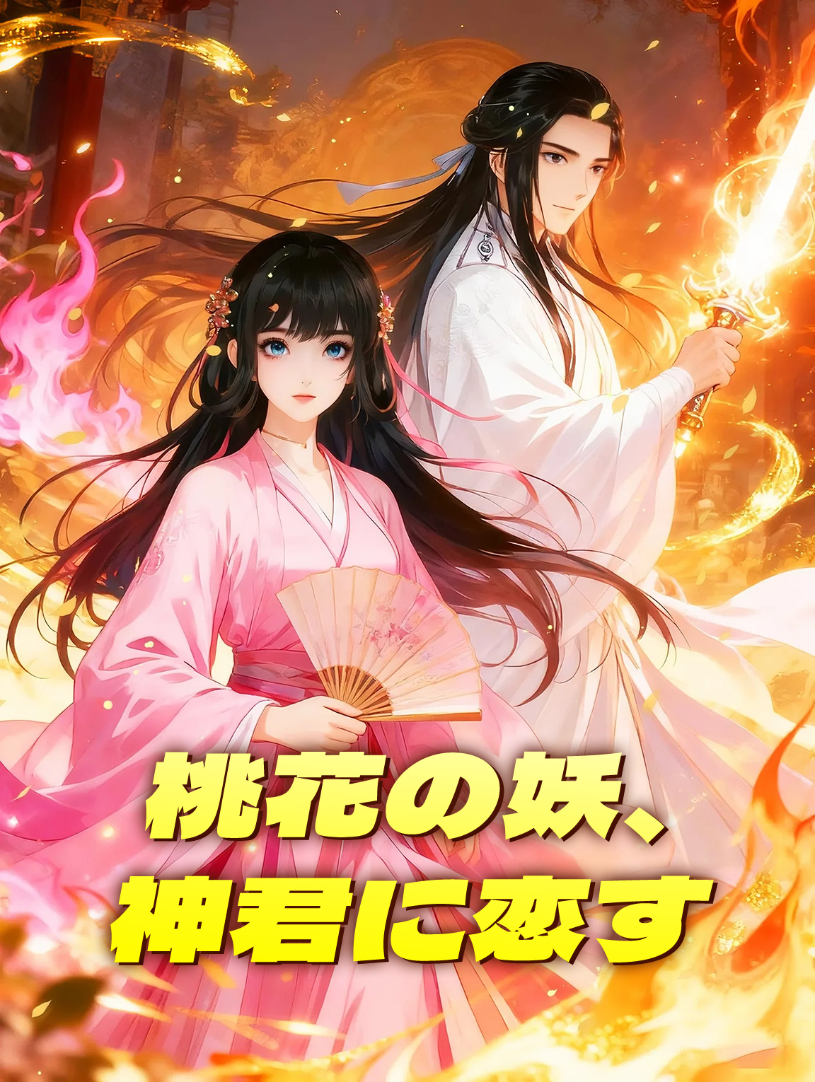 桃花の妖、神君に恋す