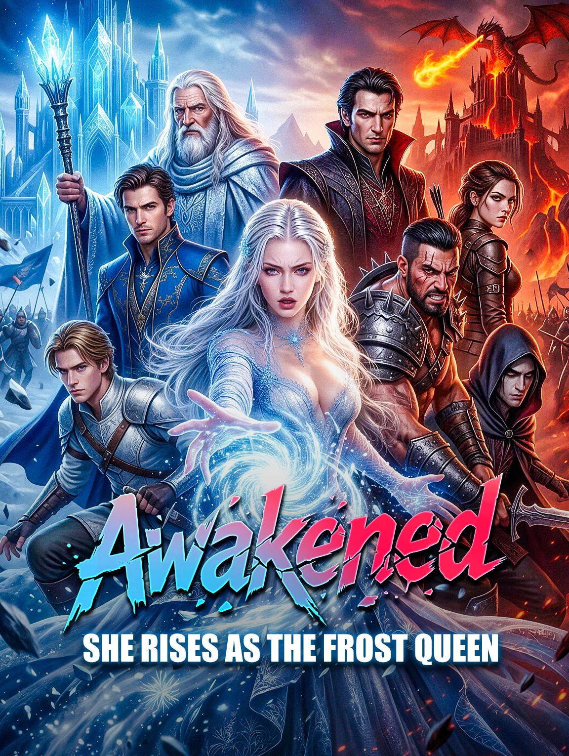 Awakened, She Rises as the Frost Queen