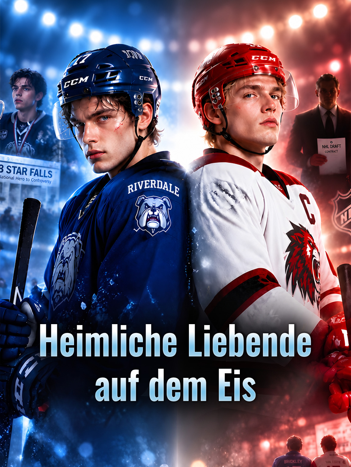 Heimliche Liebende auf dem Eis