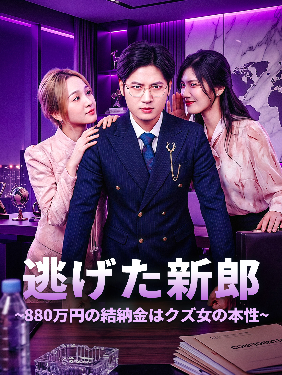 逃げた新郎~880万円の結納金はクズ女の本性~