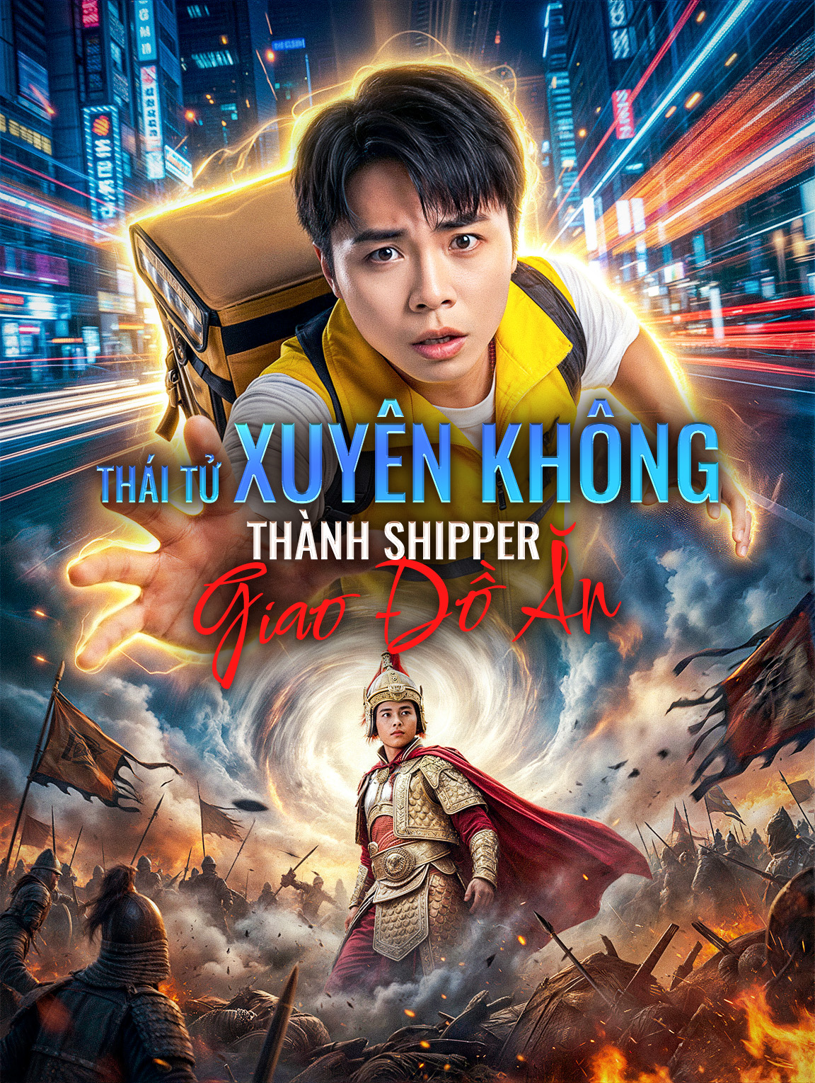 Thái Tử Xuyên Không Thành Shipper Giao Đồ Ăn