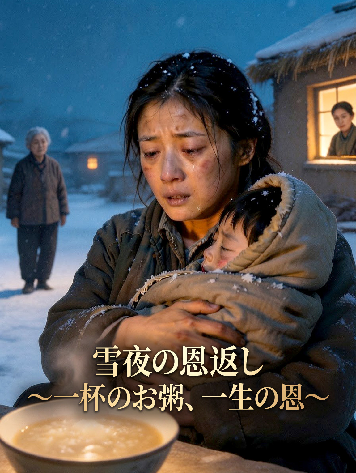雪夜の恩返し～一杯のお粥、一生の恩～