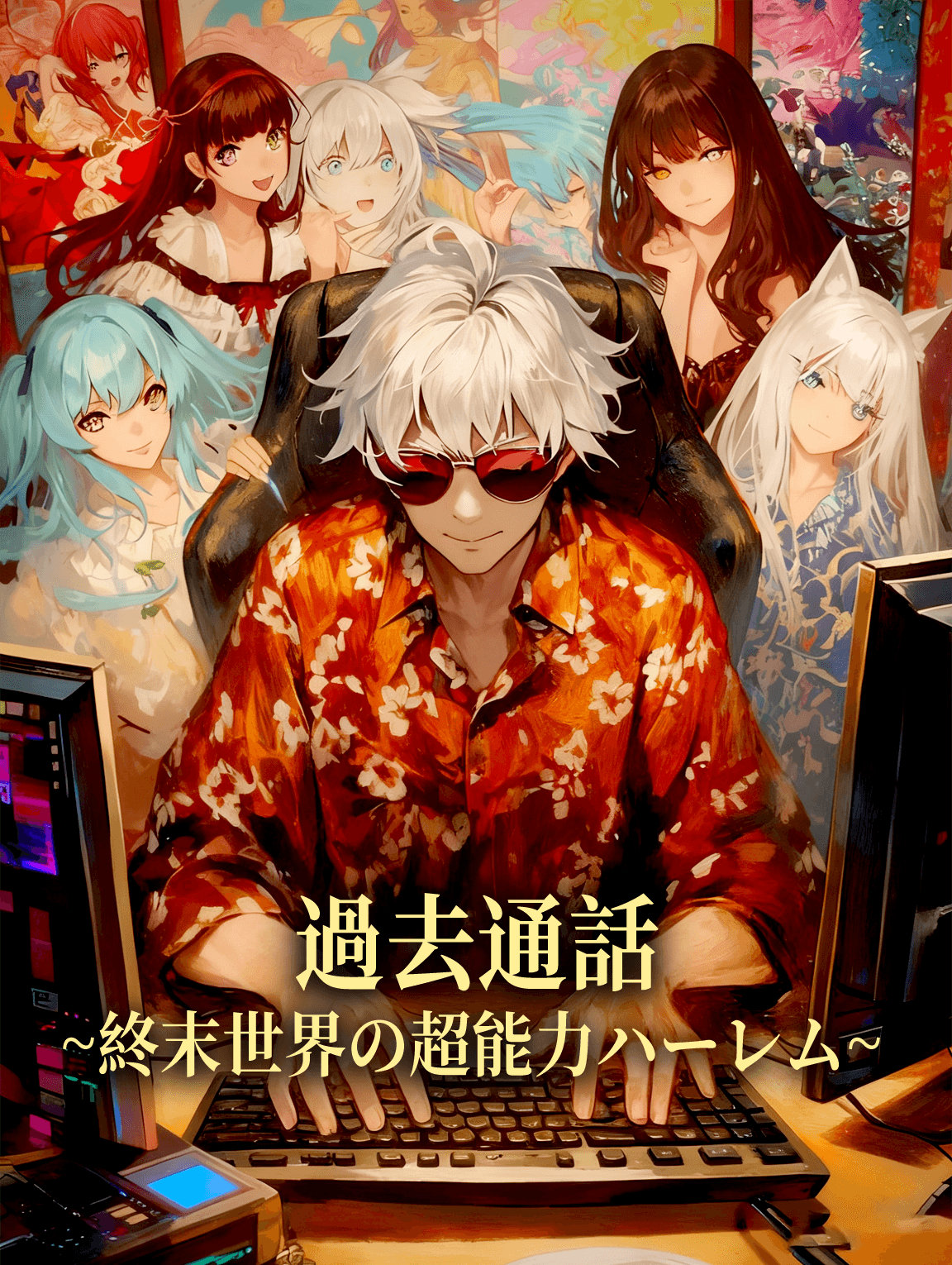 過去通話~終末世界の超能力ハーレム~