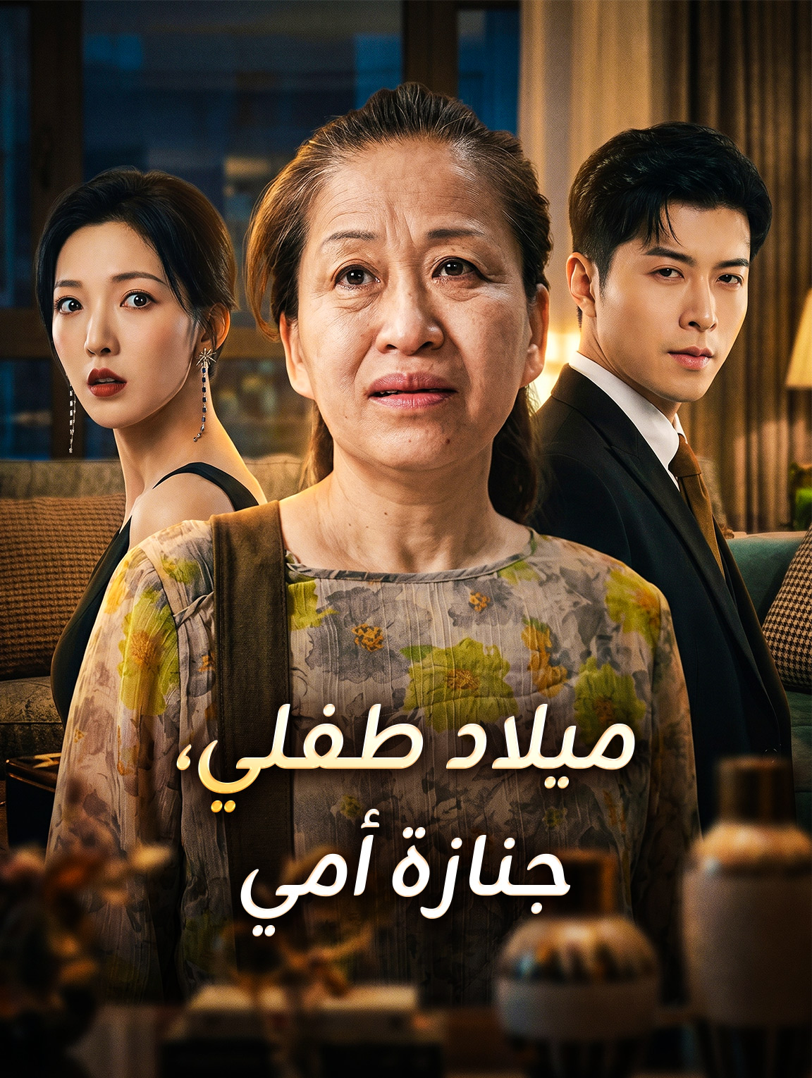 ميلاد طفلي، جنازة أمي