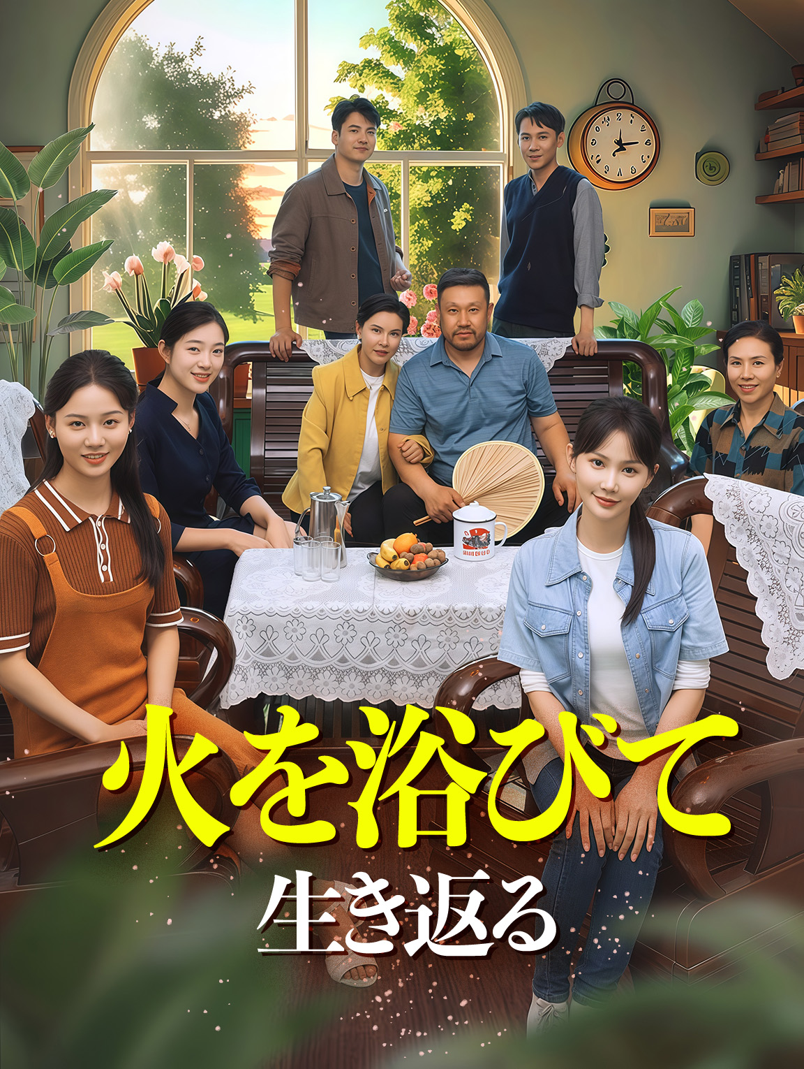 火を浴びて生き返る