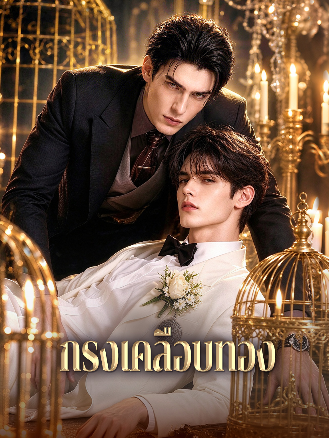 กรงเคลือบทอง