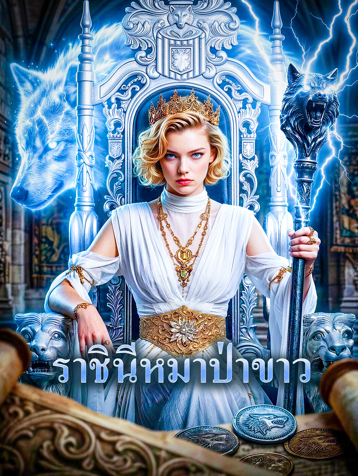 ราชินีหมาป่าขาว poster