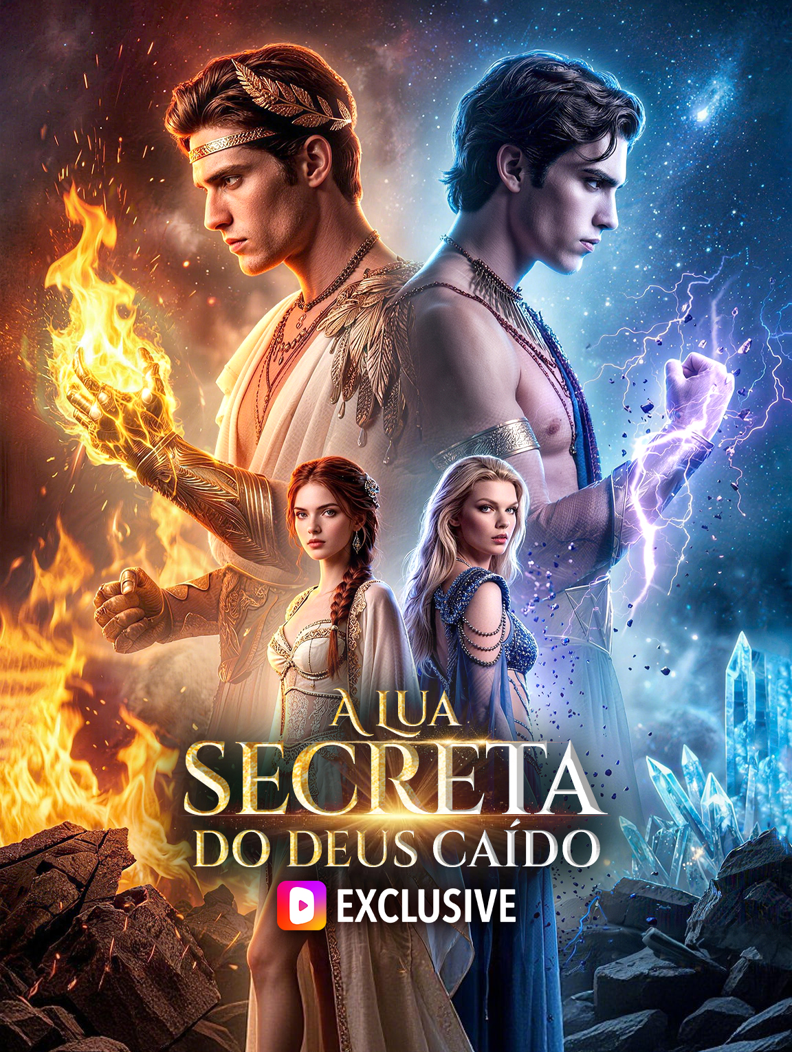 A Lua Secreta do Deus Caído(Dublado)
