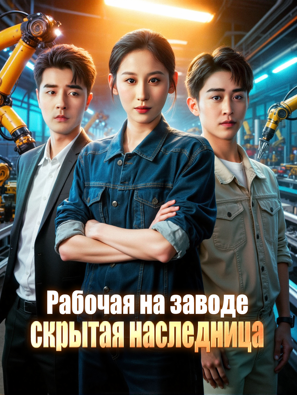 Рабочая на заводе, скрытая наследница