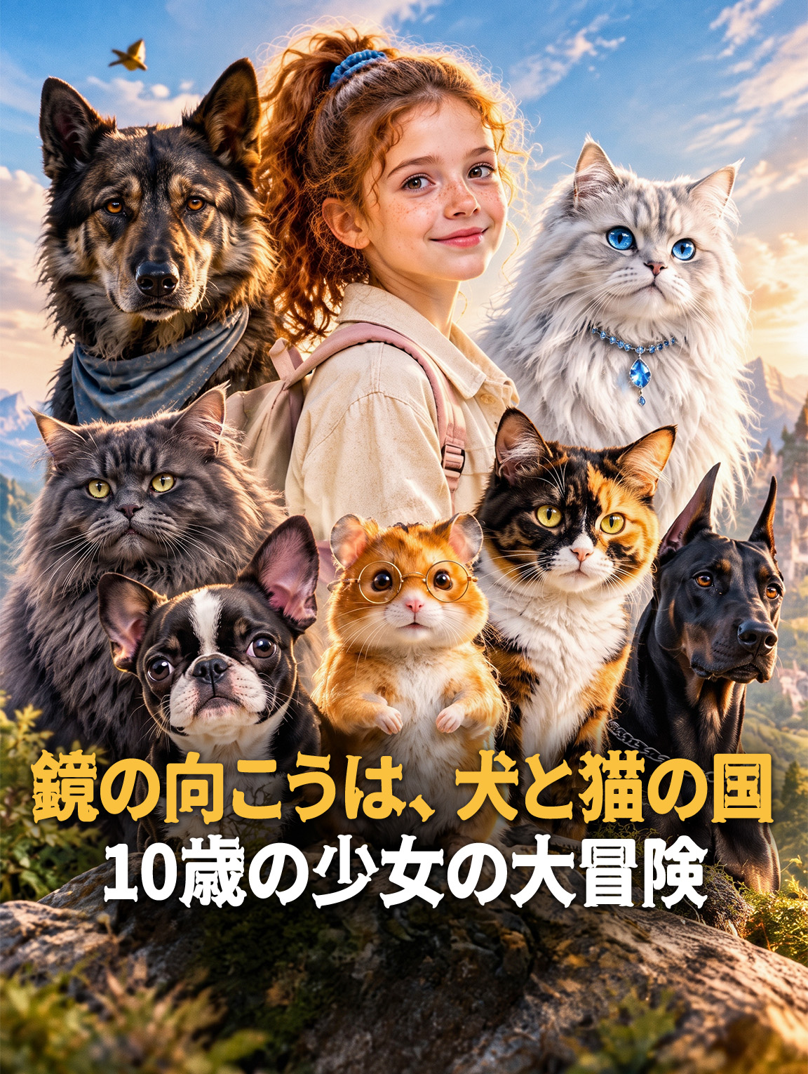 鏡の向こうは、犬と猫の国～10歳の少女の大冒険～