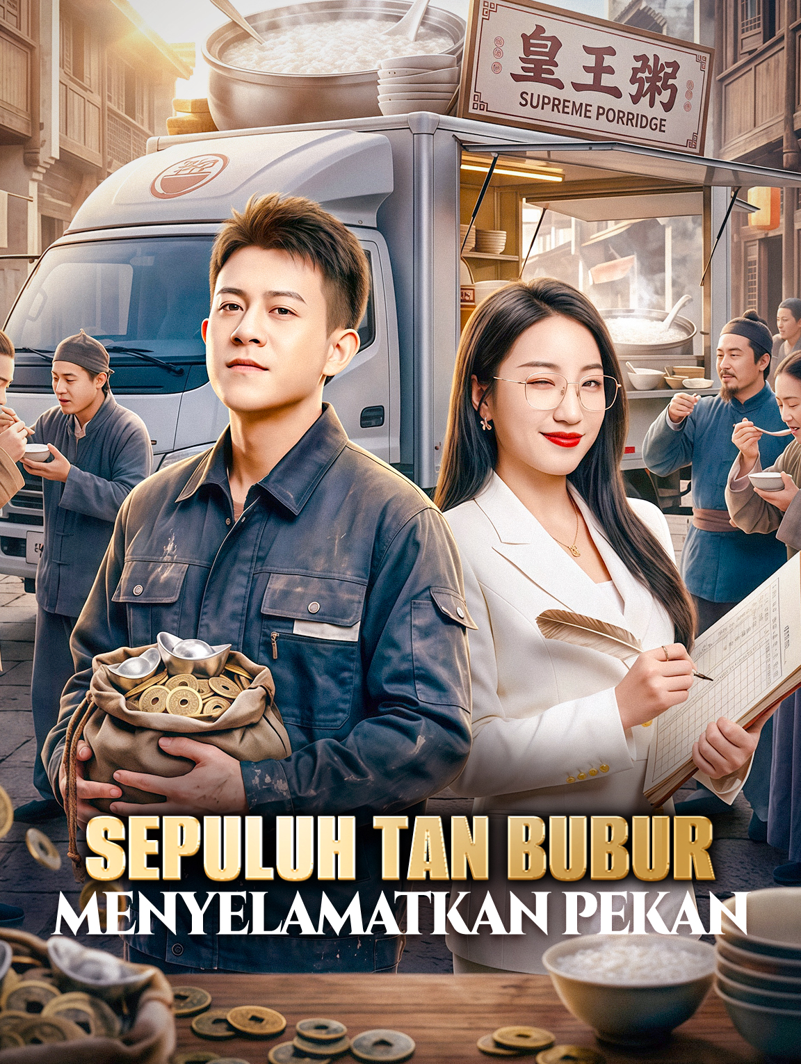 Sepuluh Tan Bubur Menyelamatkan Pekan