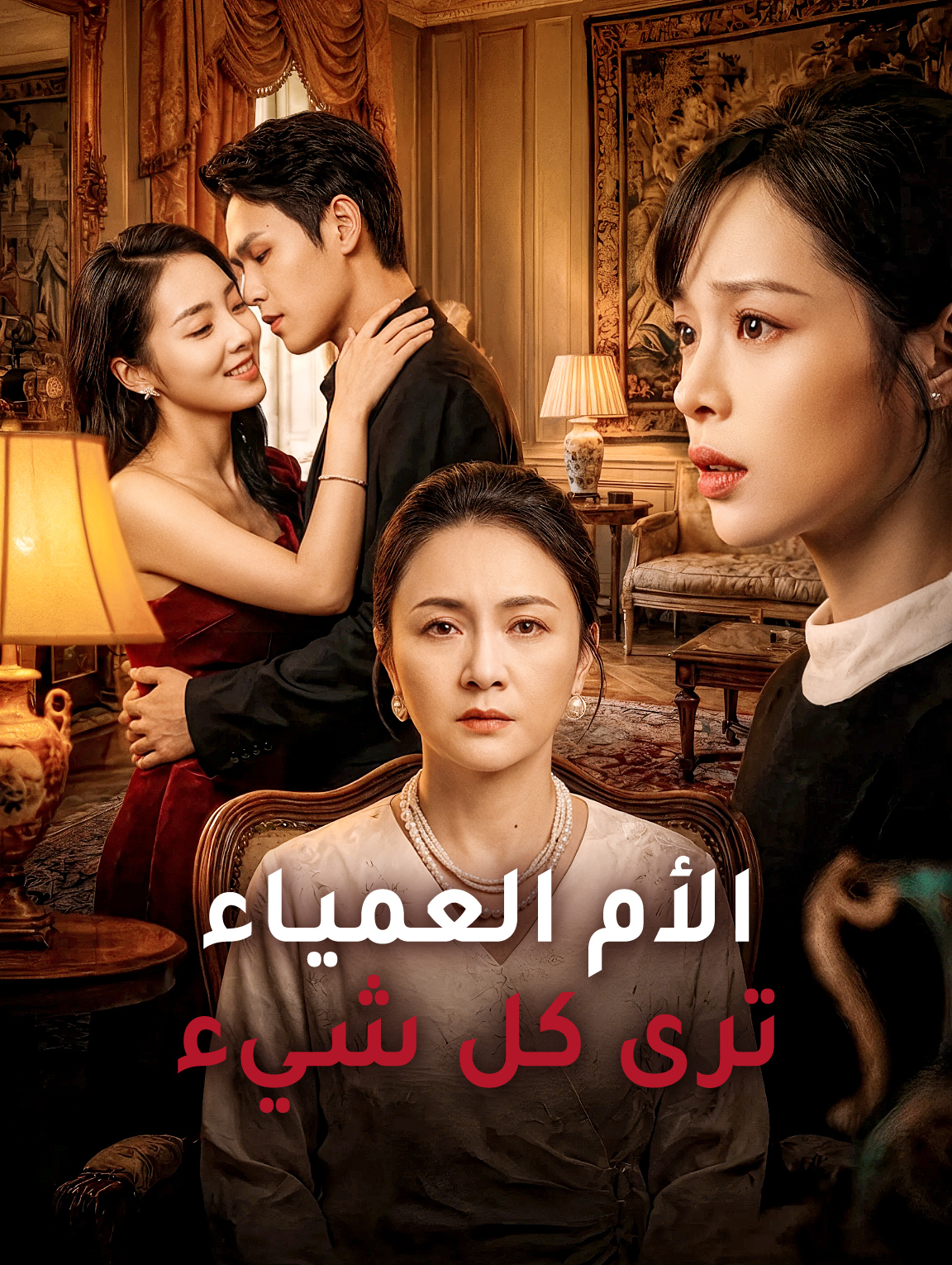 الأم العمياء ترى كل شيء