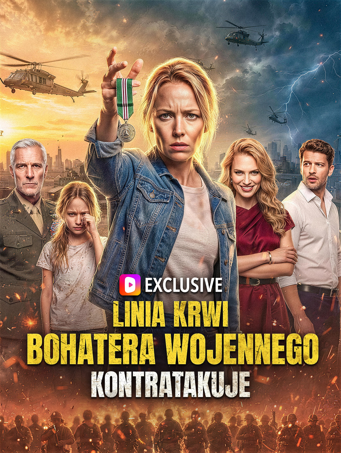 Linia krwi bohatera wojennego kontratakuje