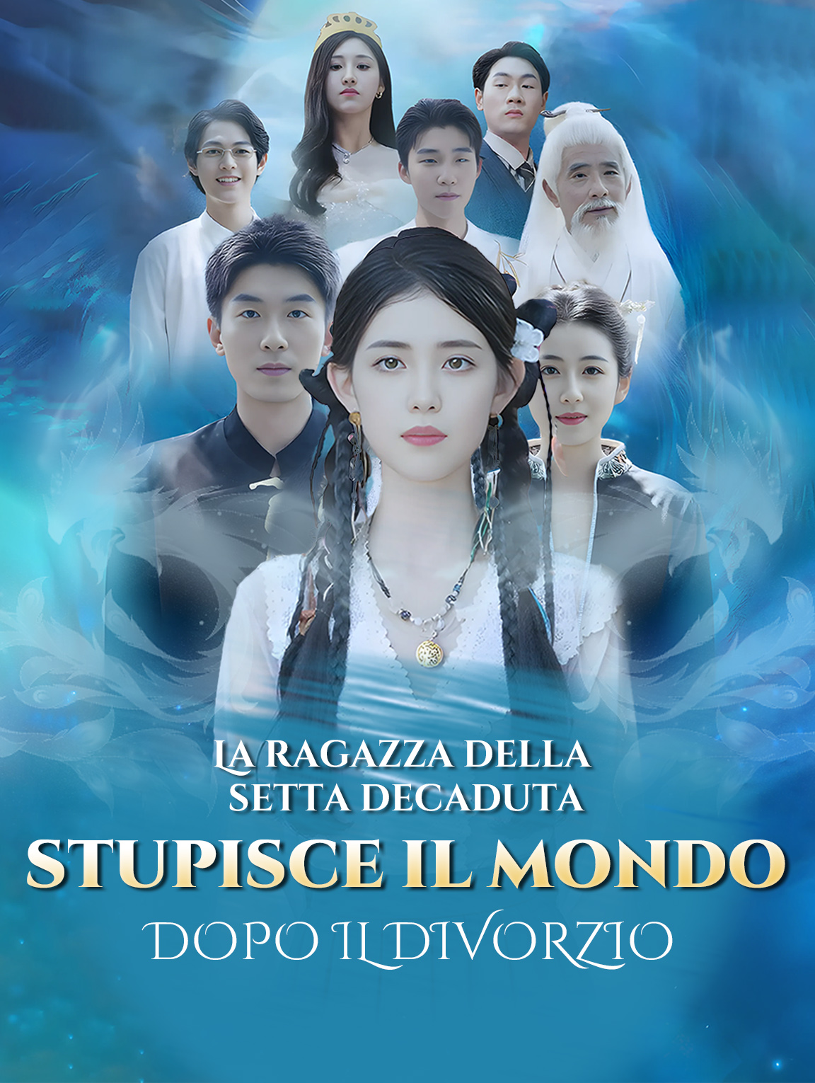 La ragazza della setta decaduta stupisce il mondo dopo il divorzio