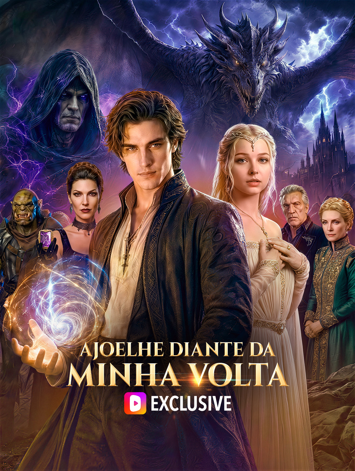 Ajoelhe Diante da Minha Volta(Dublado) cover