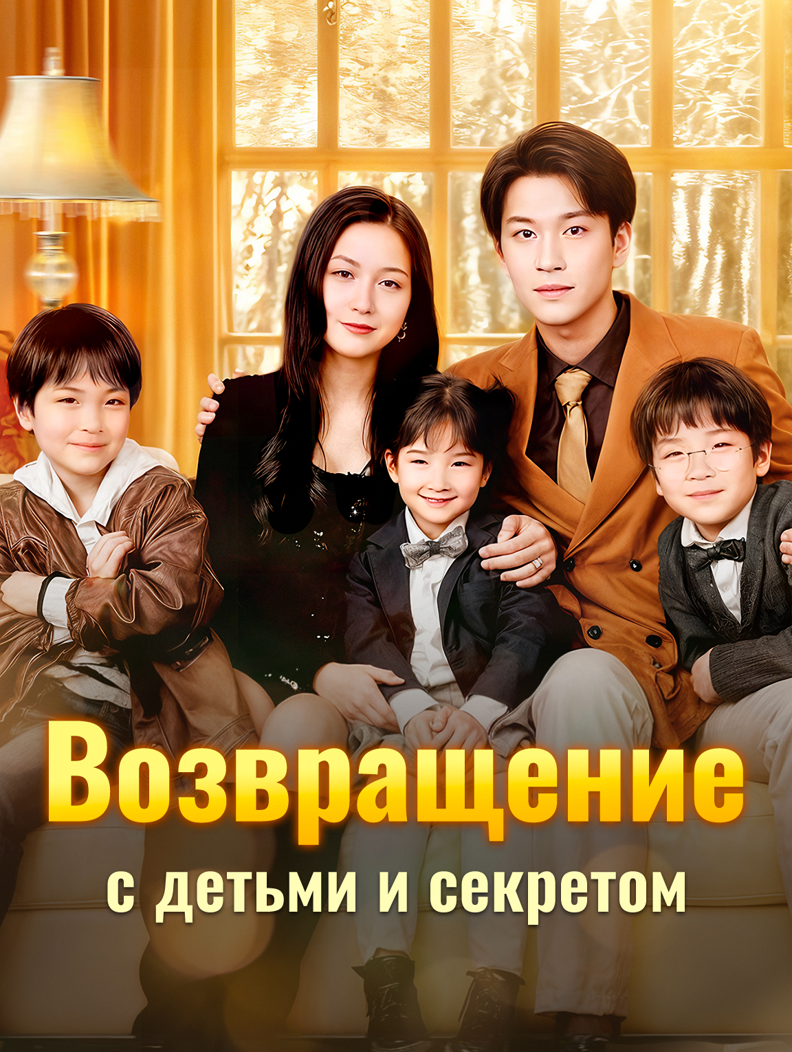 Возвращение с детьми и секретом