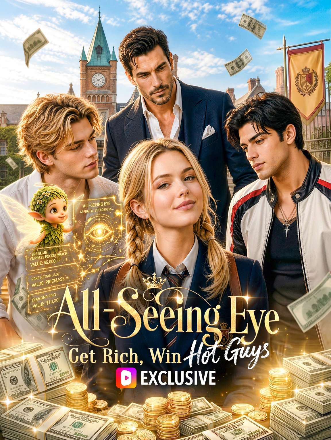 All-Seeing Eyes: Get Rich, Win Hot Guys
