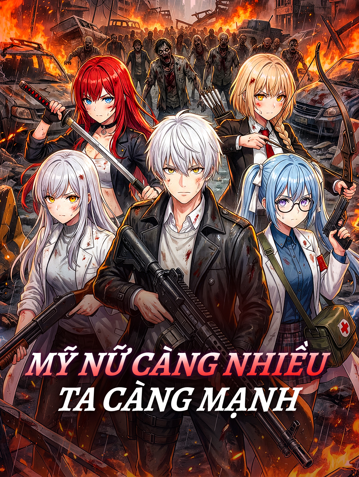 Mỹ Nữ Càng Nhiều Ta Càng Mạnh